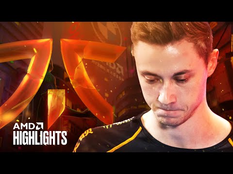 THE REVERSE SWEEP | Fnatic Highlights - Worlds Quarterfinal (FNC vs TES)