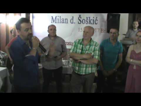 Milomir Miljanić Miljan spec gost na promociji Umorni pjesnik i reč-dve o meni