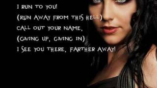 Evanescence - Farther Away ( Lyrics)
