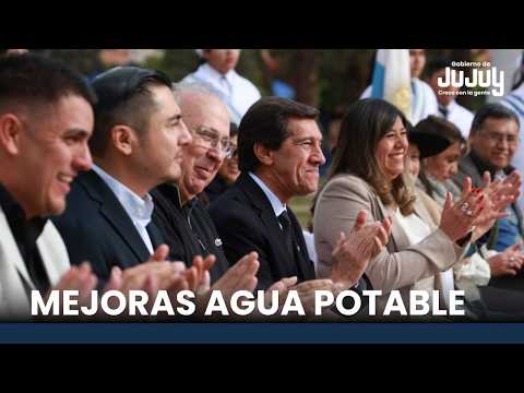 🚰 PAMPA BLANCA I El gobernador Sadir inauguró una red de agua y un nuevo espacio para emprendedores