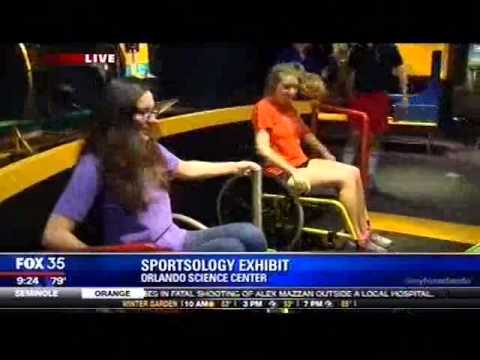 WOFL-TV FOX 35 | Sportsology, Orlando Science Center