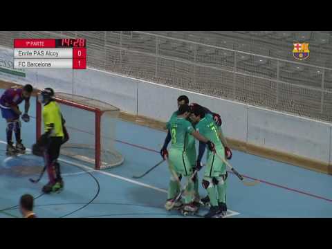 [HIGHLIGHTS] HOQUEI PATINS (OK Lliga): Alcoy - FC Barcelona Lassa (1-4) (Imatges OK LigaTV)
