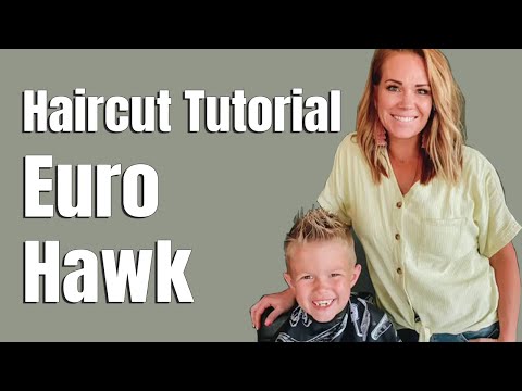 EASY to Cut, Low Maintenance Boy's Eurohawk / fohawk / fauxhawk / mohawk