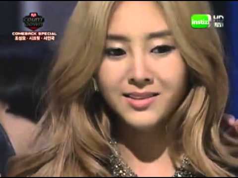 100812 M Countdown - Today's Winner @ G.NA (지나)