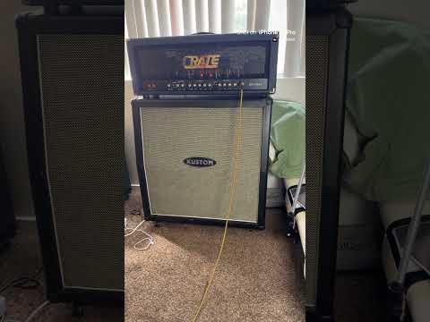 Kustom Q412A Speaker Cabinet Mid 2000s - Black image 3