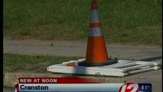preview picture of video 'Stolen manhole cover arrest in Cranston'