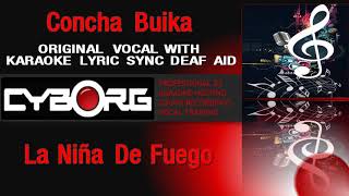 Concha Buika - La nina de fuego ORIGINAL VOCAL WITH KARAOKE LYRIC SYNC DEAF AID