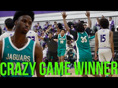 Buzzer Beater in Hometown Rivalry | Dallas Molina vs Dallas Sunset | Texas High School Basketball 