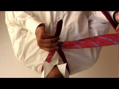 Krawatte richtig binden : Der halbe Windsorknoten (Einfacher Windsor) HD - Answercast