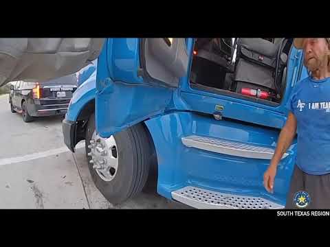 DPS Trooper Arrests Smuggler During Commercial Vehicle Safety Inspection