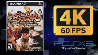 Street Fighter Anniversary Collection | PS2 (PCSX2) | 4K UHD
