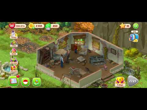 homescapes level 7721-mountain estates- opening new area