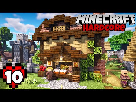 Let's Play Minecraft Hardcore | Village Bakery