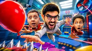 اذا وقعت البالون انت غبي😂🎈 تحدي بالونة الانفجار