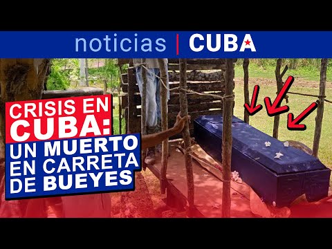 ⚰️ Transportan un CADÁVER en carreta de bueyes 😬: la triste realidad de CUBA