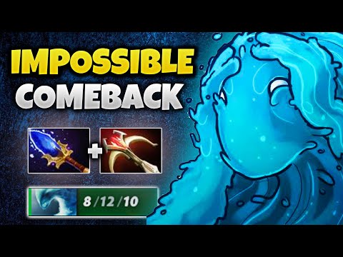 When the SEA player carry Topson Morphling to impossible Comeback