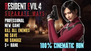 Download lagu [Resident Evil 4 Remake] Separate Ways, 100%, Kill All Enemies, Professional, No Save, No Damage, S  mp3