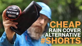 Cheap Backpacking Rain Cover #SHORTS