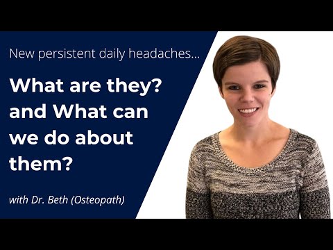 New persistent daily headaches... What are they?  and What can we do about them?