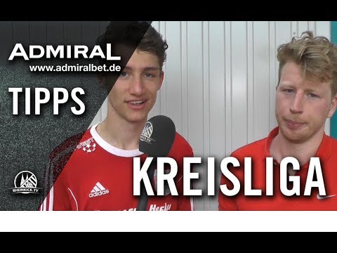 ADMIRAL-Tipps mit Carl Müller und Tim Böhle (FSV Köln 99) - 27. Spieltag, Kreisliga C, St. 2, Köln