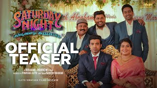 Saturday Night Teaser | Nivin Pauly | Aju Varghese | Saiju Kurup | Siju Wilson | Rosshan Andrrews