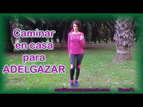 Caminar en casa para adelgazar | Cardio de bajo impacto para principiantes