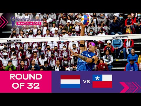 Brouwer/Meeuwsen vs. Aravena/Droguett - Round of 32 Highlights | Tlaxcala 2023 #mexbeachvolley