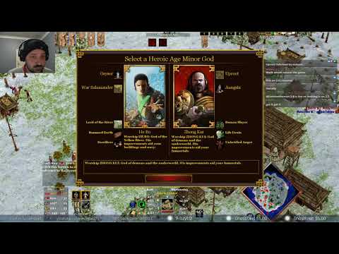 Ranked 1v1 Shennong vs Oranos - Age of Mythology: Extended Edition