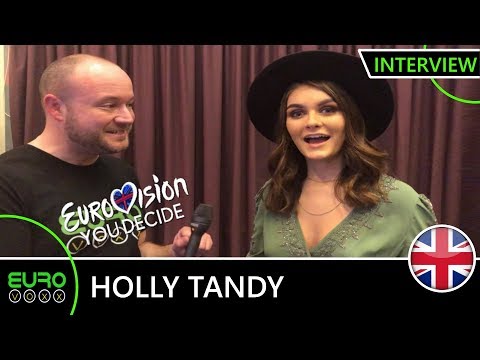 EUROVISION YOU DECIDE 2019: Holly Tandy - 'Bigger Than Us' (INTERVIEW) | United Kingdom 2019