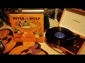 Peter And The Wolf Vintage Disney Vinyl Record