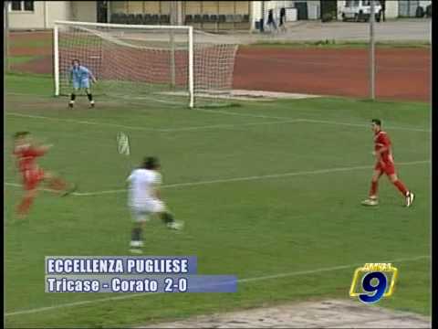 TRICASE - CORATO 2-0  [15^ Giornata Eccellenza Pugliese 2009/2010]