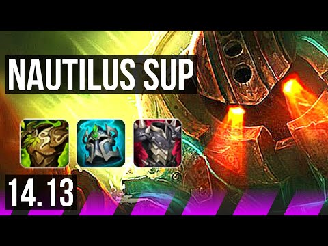 NAUTILUS & Zeri vs BLITZCRANK & Ezreal (SUP) | 4/3/21, 900+ games | EUW Master | 14.13
