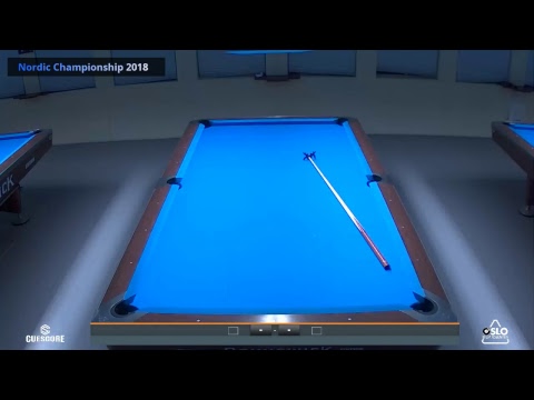 Nordic Championship 10-Ball 2018 - saturday - table 9
