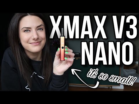 The SMALLEST Dry Herb Vape YET! | it's small but danggggg - the XMax V3 Nano
