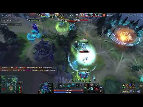team spirit destroys evil geniuses in just 19mins! ft. collapse visage