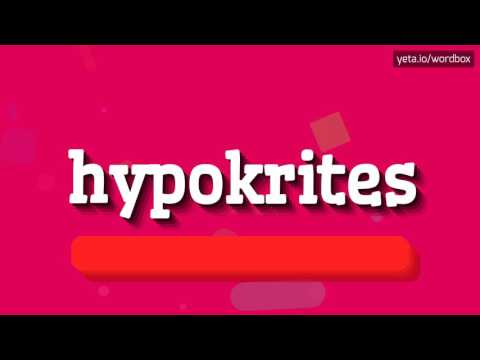 HYPOKRITES - HOW TO PRONOUNCE IT!?