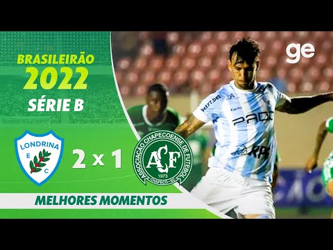 Gols e lances de Londrina x Chapecoense