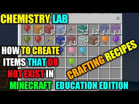Minecraft Education Edition Chemistry Recipes : Top Picked from our Experts