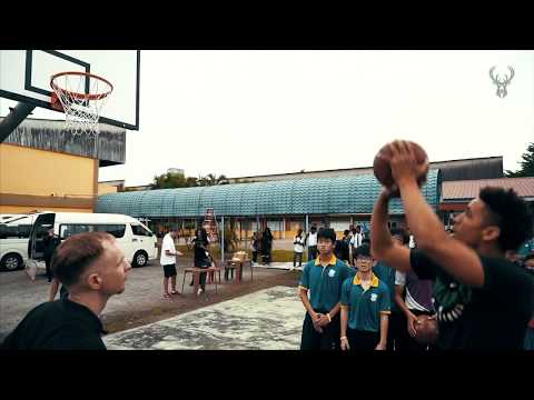Malcolm Brogdon Teaches Kids Life Lessons In Malaysia With Jr. NBA