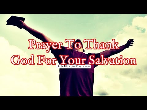 Short Prayers Of Thanks To God For Your Salvation | Prayer To Thank God Video