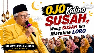 Download lagu 🔴 LATEST KH MA'RUF ISLAMUDDIN | DON'T MAKE A HABIT OF WORRYING, WORRYING MAKES YOU SICK mp3