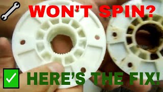 Maytag Washer Not Spinning — Basket Drive Hub Replacement (MVWC415EW1)