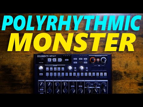 The Drumbrute Impact is a Polyrhythmic Monster!