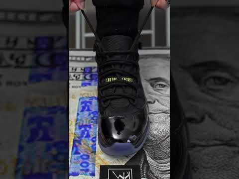 How to lace Nike Air Jordan 11 Retro Gamma Blue☑️