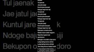 Download lagu TUL JAENAK JAEDI mp3