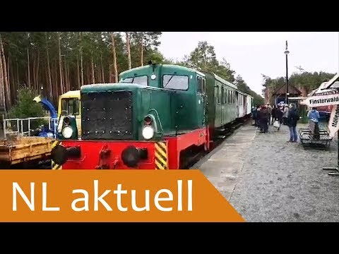 Letzte Fahrt der Niederlausitzer Museumseisenbahn