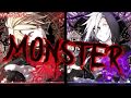 Nightcore - Monster (Metal Version) | (Switching Vocals)
