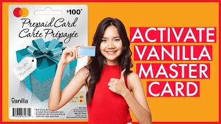 How to Activate Vanilla MasterCard Online 2023 MyVanilla Activation