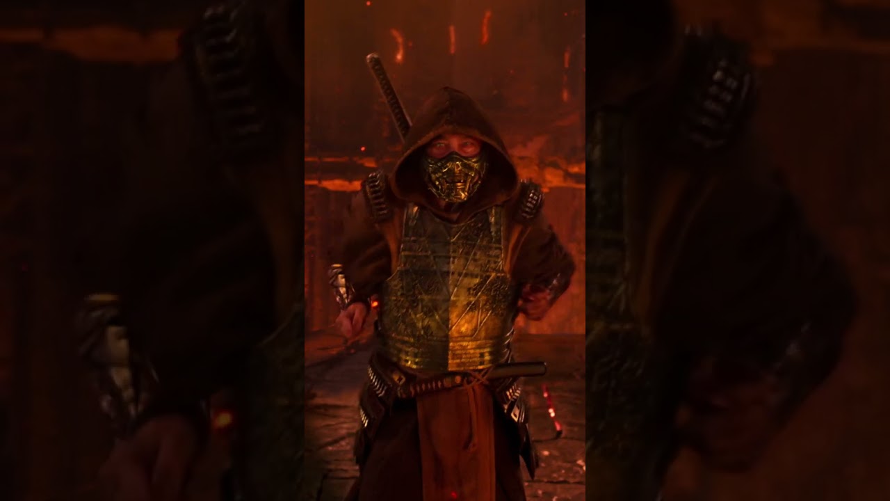 Scorpion and Bi-Han go head-to-head in this MORTAL KOMBAT II clip
