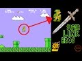 Super Link Bros Hack Mario NES Rom MEGA MiniGamePlay
